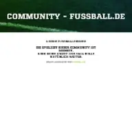 Kleine Seitenvorschau von community.fussball.de