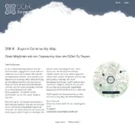 Kleine Seitenvorschau von communitymap.dghk-bayern.de