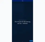 Kleine Seitenvorschau von frieden-auf-see.de