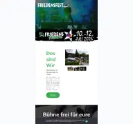 Kleine Seitenvorschau von friedensfestival-iserlohn.de