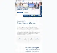 Kleine Seitenvorschau von friese-franzen.de