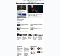 Kleine Seitenvorschau von defensedaily.com