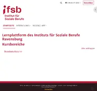 Kleine Seitenvorschau von moodle.ifsb-rv.de