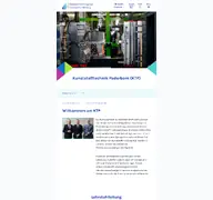 Kleine Seitenvorschau von ktp.uni-paderborn.de