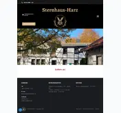 Kleine Seitenvorschau von sternhaus-harz.de