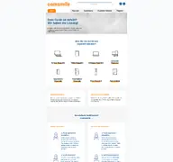 Kleine Seitenvorschau von comsmile.de