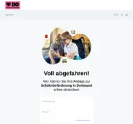 Kleine Seitenvorschau von schulticket.dortmund.de