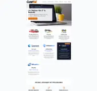 Kleine Seitenvorschau von comtail.de