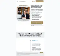 Kleine Seitenvorschau von michael-serve.de