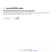 Kleine Seitenvorschau von score366.com
