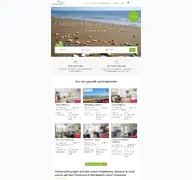 Kleine Seitenvorschau von urlaubskontor-nordsee.de