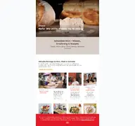 Kleine Seitenvorschau von schweizerbrot.ch