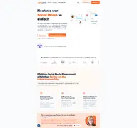 Kleine Seitenvorschau von agorapulse.com