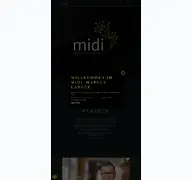 Kleine Seitenvorschau von midi-restaurant.de