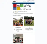 Kleine Seitenvorschau von wwg-bayreuth.de
