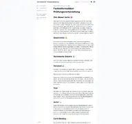 Kleine Seitenvorschau von fachinformatikerpruefungsvorbereitung.de