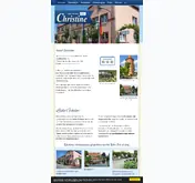 Kleine Seitenvorschau von hotelchristine.de