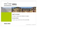Kleine Seitenvorschau von studienbewerbung.uni-muenster.de