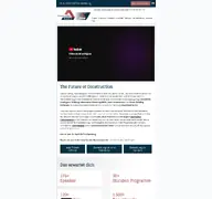 Kleine Seitenvorschau von constructionsummit.de