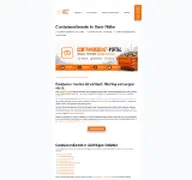 Kleine Seitenvorschau von containerdienst-portal.de