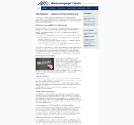 Kleine Seitenvorschau von mietspiegeltabelle.de