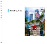 Kleine Seitenvorschau von content.busch-jaeger.de