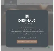 Kleine Seitenvorschau von diekhaus-landbaeckerei.de