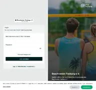 Kleine Seitenvorschau von platzbuchung.beach-freiburg.de