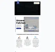 Kleine Seitenvorschau von hafenrundfahrten-hh.de