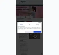 Kleine Seitenvorschau von tanita.de