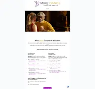 Kleine Seitenvorschau von mike-dance.de