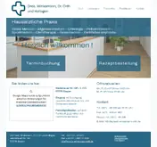 Kleine Seitenvorschau von praxis-winkemann-orth.de