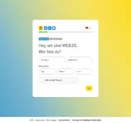 Kleine Seitenvorschau von register.web.de