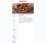 Kleine Seitenvorschau von baeckerei-niedermair.de
