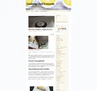 Kleine Seitenvorschau von cookingchef-freun.de