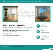 Kleine Seitenvorschau von osteo-bonn.de