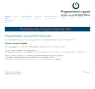 Kleine Seitenvorschau von programmlisten-update.de