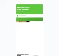 Kleine Seitenvorschau von physio-ratingen.de