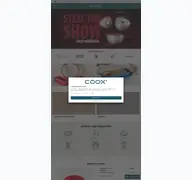 Kleine Seitenvorschau von coox.de