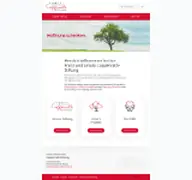 Kleine Seitenvorschau von coppenrath-stiftung.de