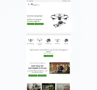 Kleine Seitenvorschau von copterpro.de