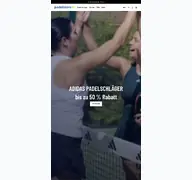 Kleine Seitenvorschau von padelstore24.de