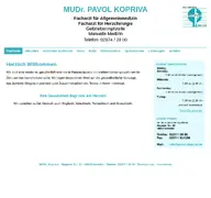 Kleine Seitenvorschau von praxis-kopriva.de