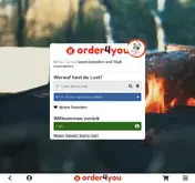 Kleine Seitenvorschau von order4you.at