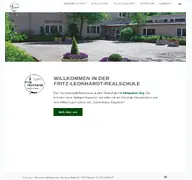 Kleine Seitenvorschau von fritz-leonhardt-realschule.de