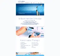 Kleine Seitenvorschau von orthodoc-kiel.de