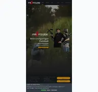Kleine Seitenvorschau von frontline-paintball.de
