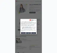 Kleine Seitenvorschau von meinrecht.de
