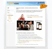 Kleine Seitenvorschau von cortex-tickets.de