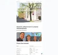 Kleine Seitenvorschau von praxis-sennewald.de